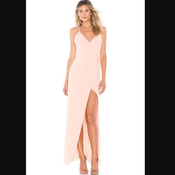 NWT Revolve x Privacy Please Rasika Gown in Blush | Size M - Picture 1 of 9